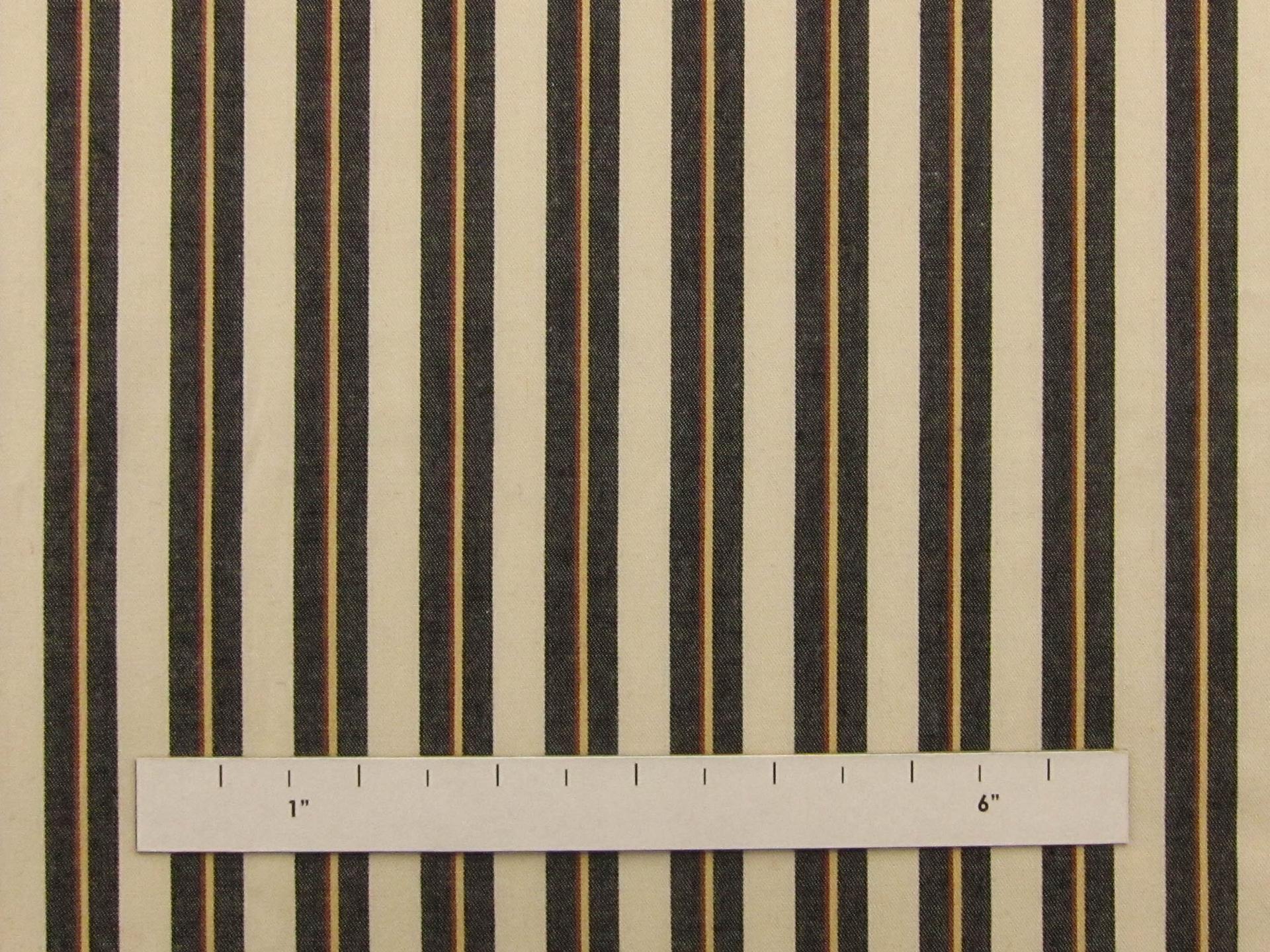 Japanese Cotton Twill Woven Stripe2