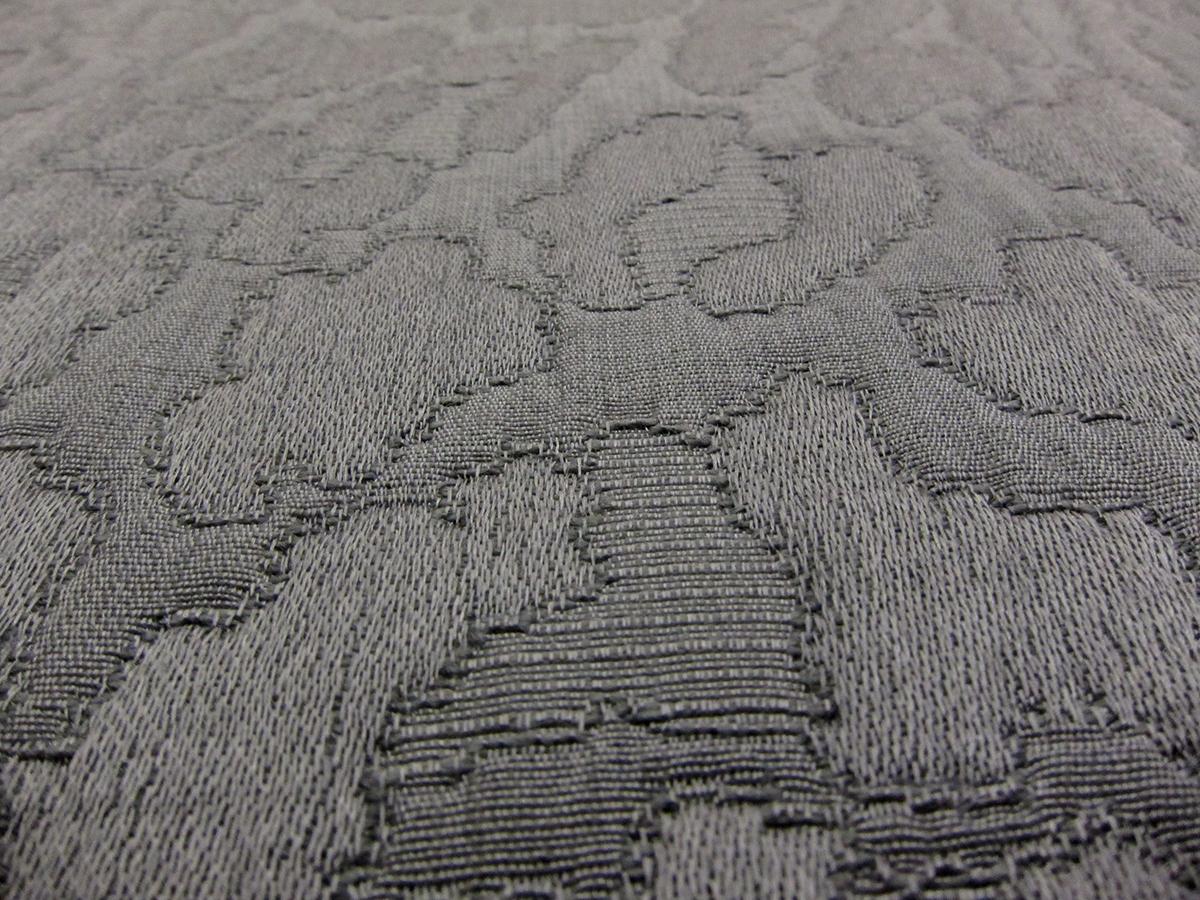 Silk and Wool Jacquard0