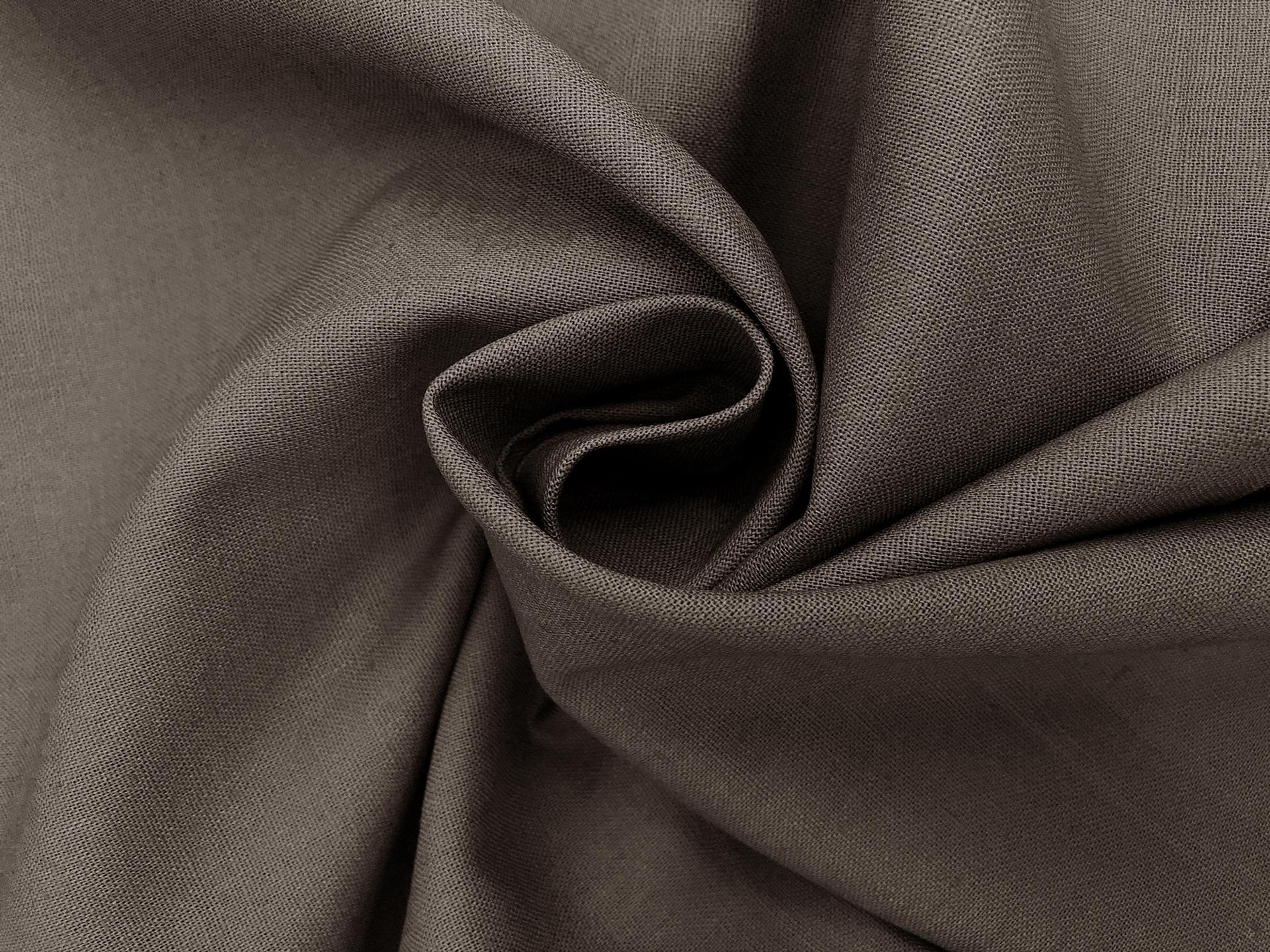 Linen Cotton Blend in Pepper1