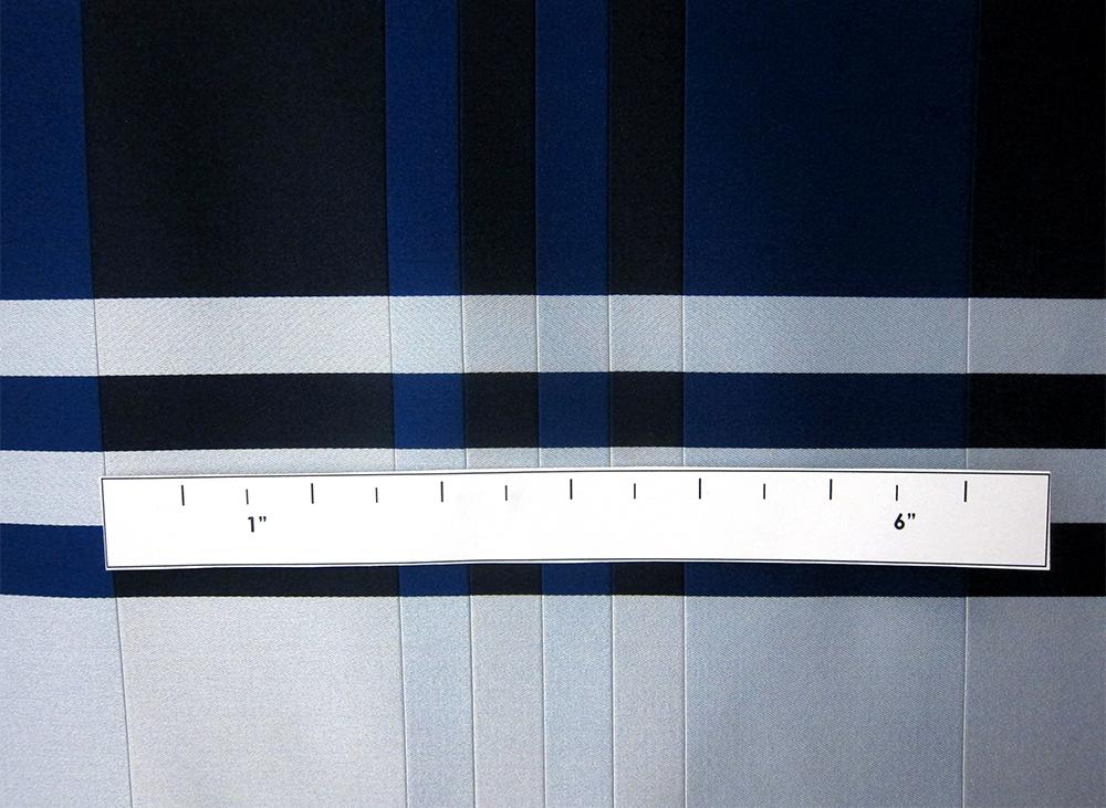 Silk Double Face Satin Stripe2