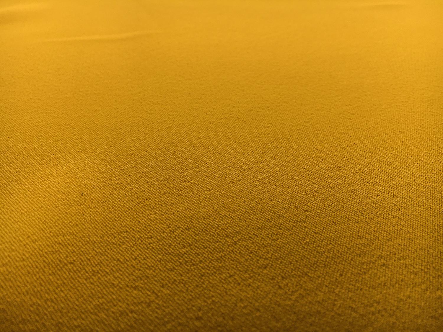 Polyester and Spandex Stretch Crepe in Crown Gold1