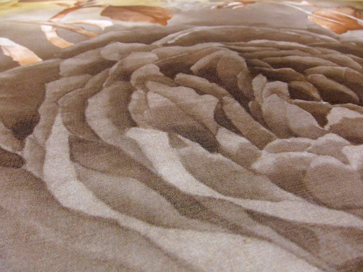 Metallic Printed Silk Chiffon1