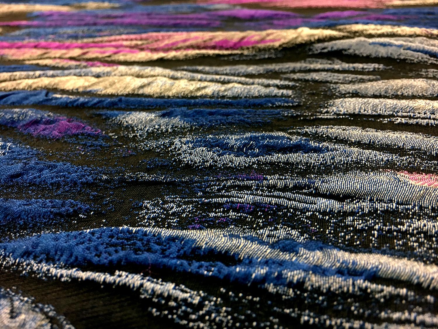 Christian Siriano Abstract Silk Blend Cloque 2