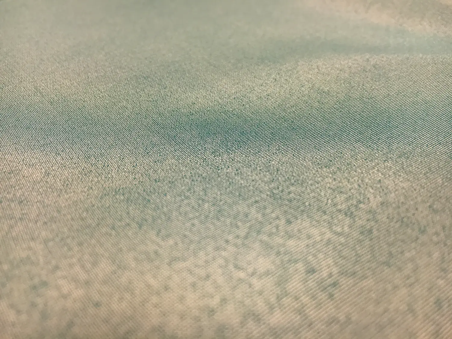 Microfiber Silver Metallic Chiffon in Teal1