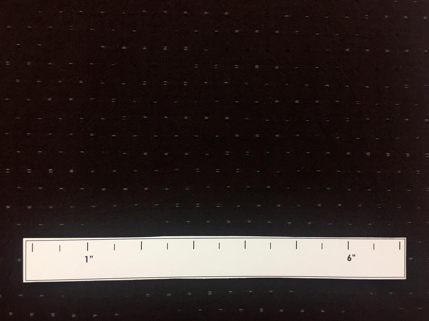 Japanese Cotton Woven Dots Novelty in Brown1