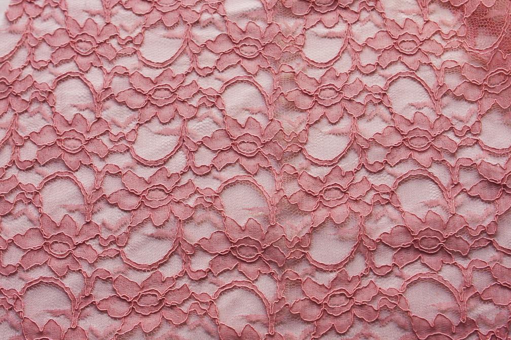 Cotton Nylon Alençon Lace0