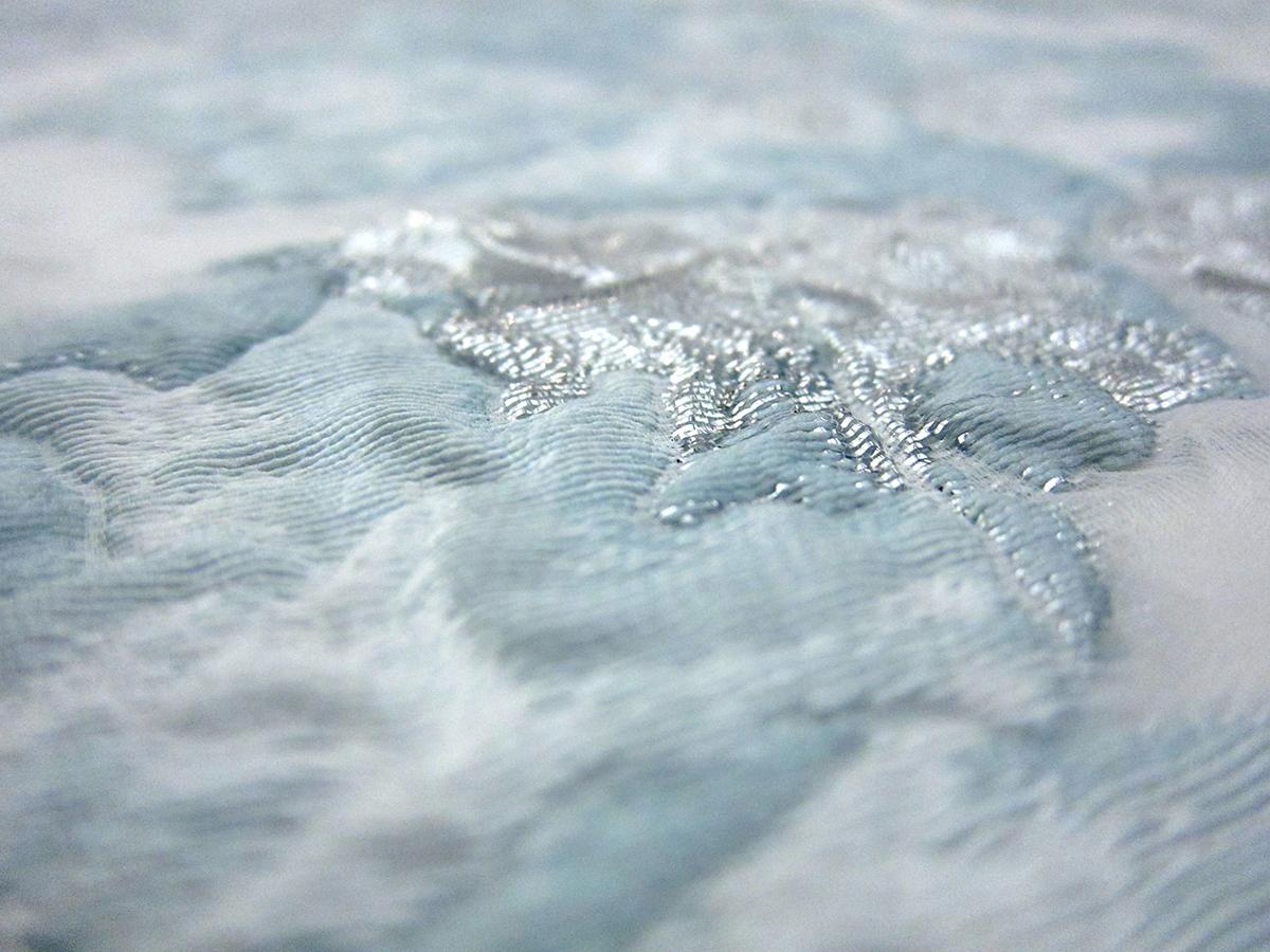 Silk Blend Metallic Fil Coupé Cloqué1