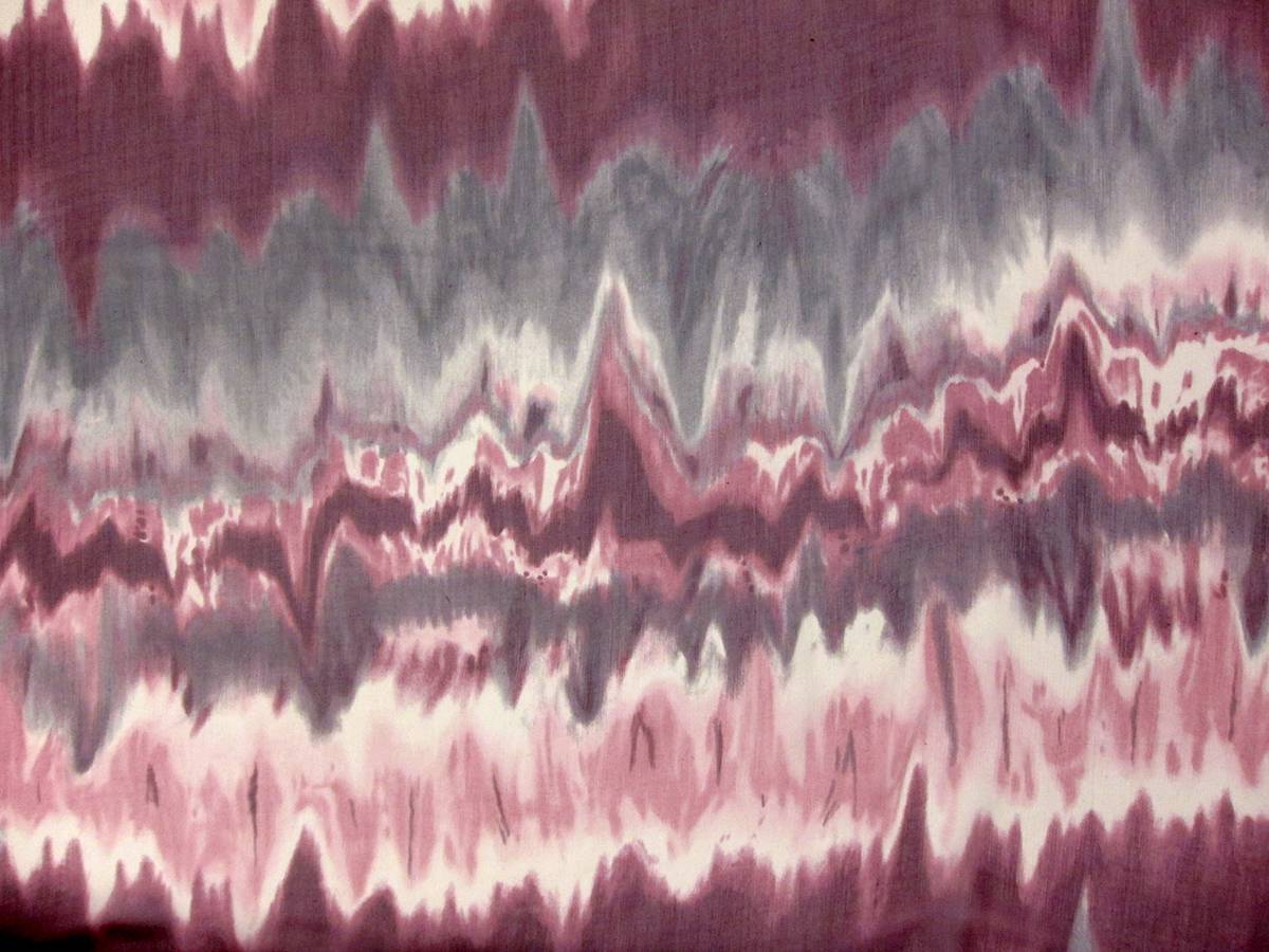 Printed Crinkle Silk Chiffon0