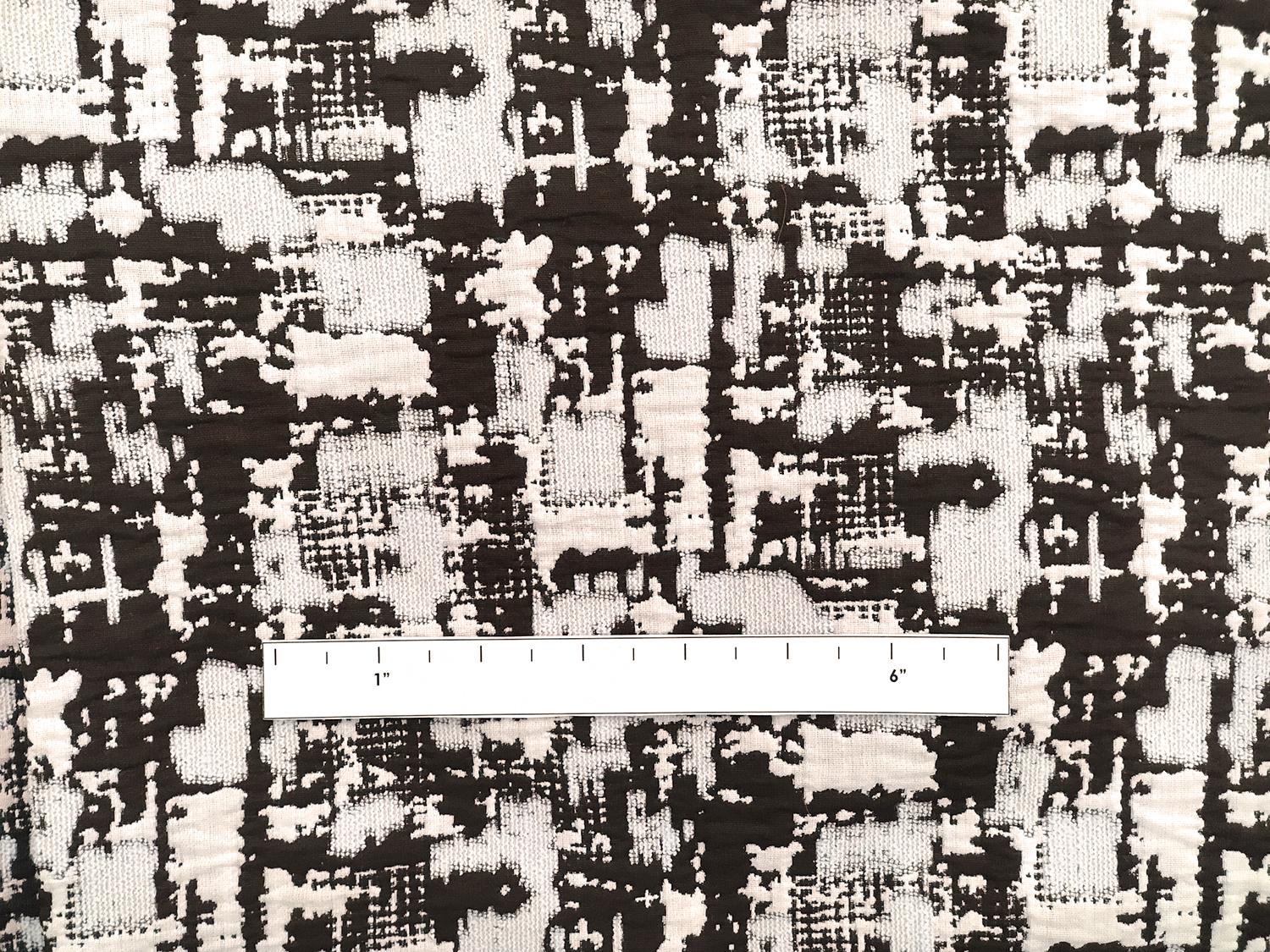 Abstract Geometric Brocade in Brown2