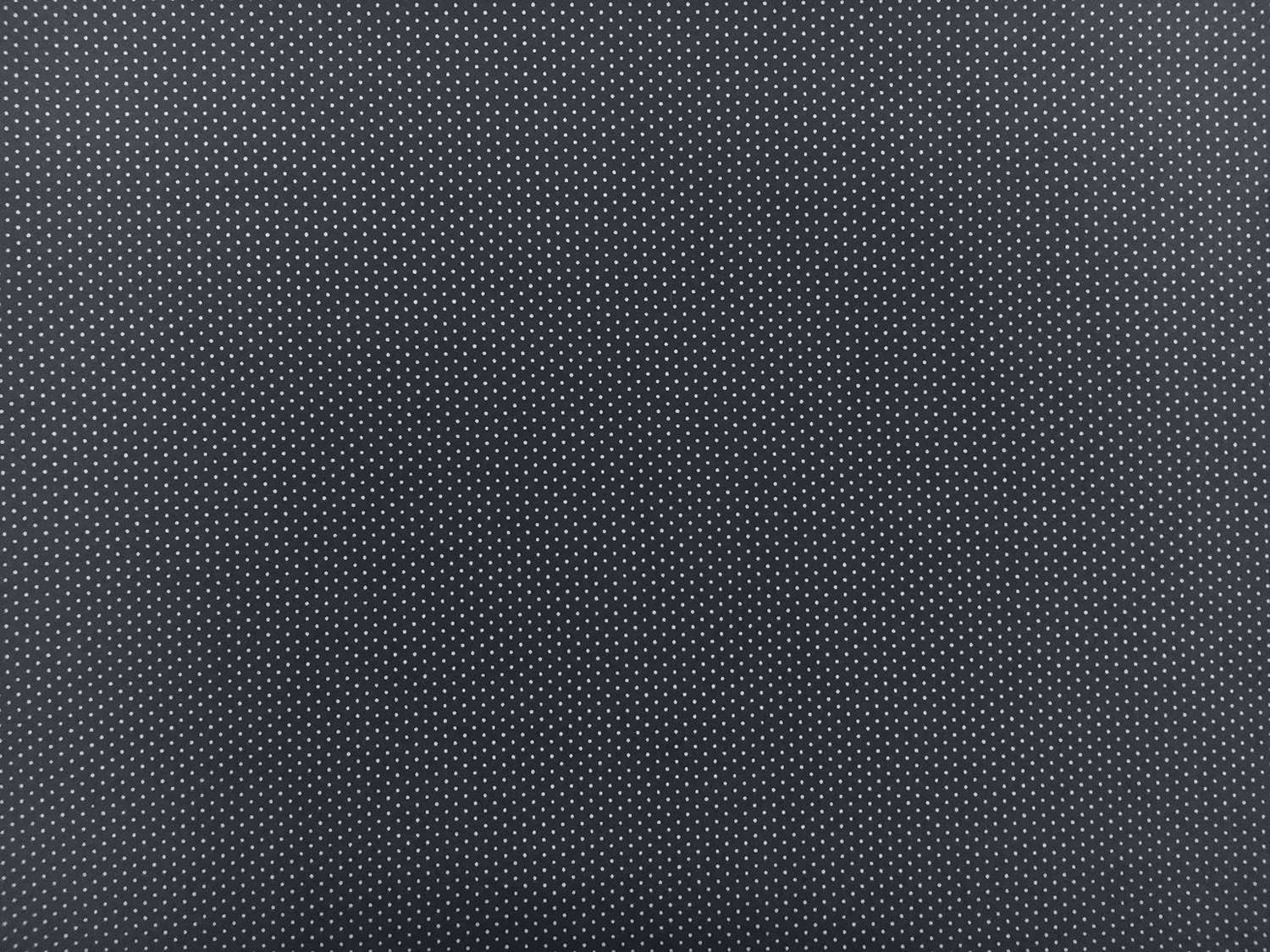 Cotton Broadcloth Petite Dot Print in Charcoal0