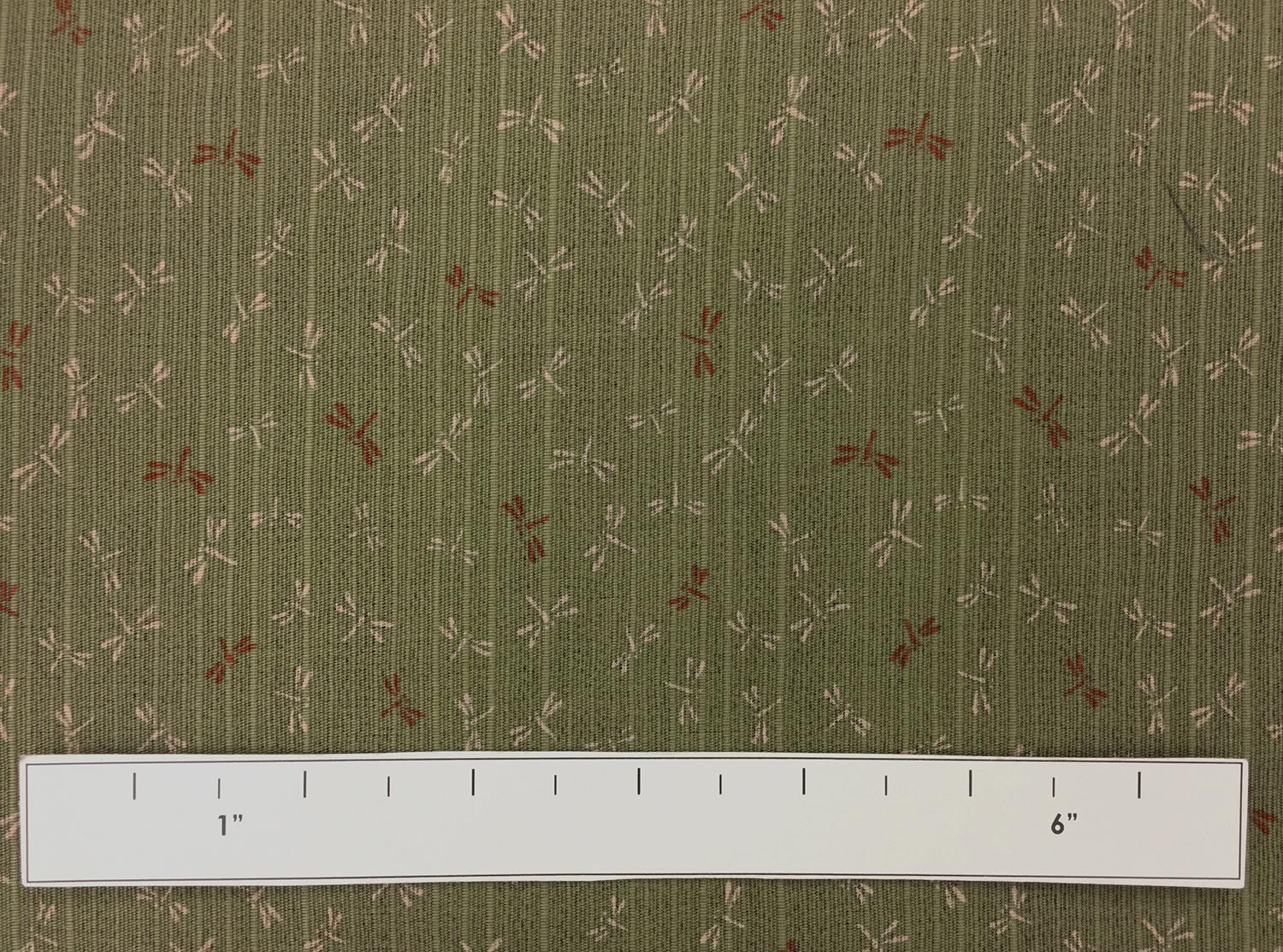 Japanese Doubleface Cotton with Dragonflies Pattern2
