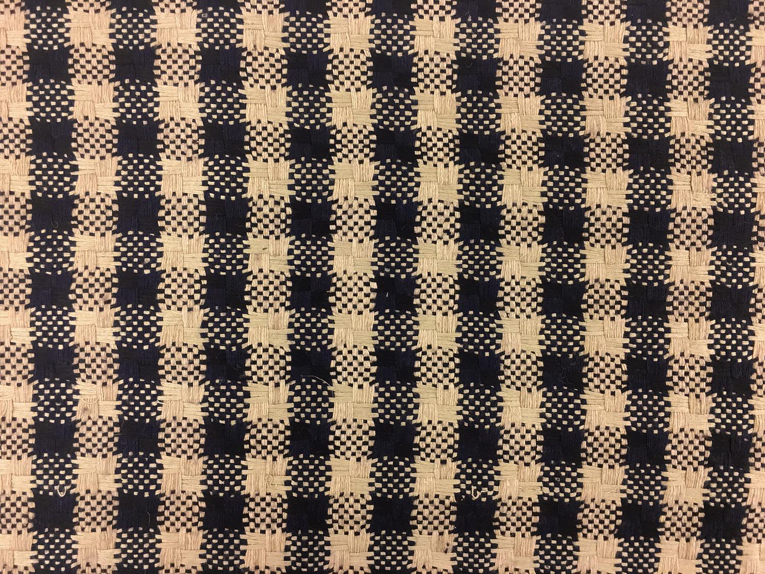 Silk Tweed With Check Pattern