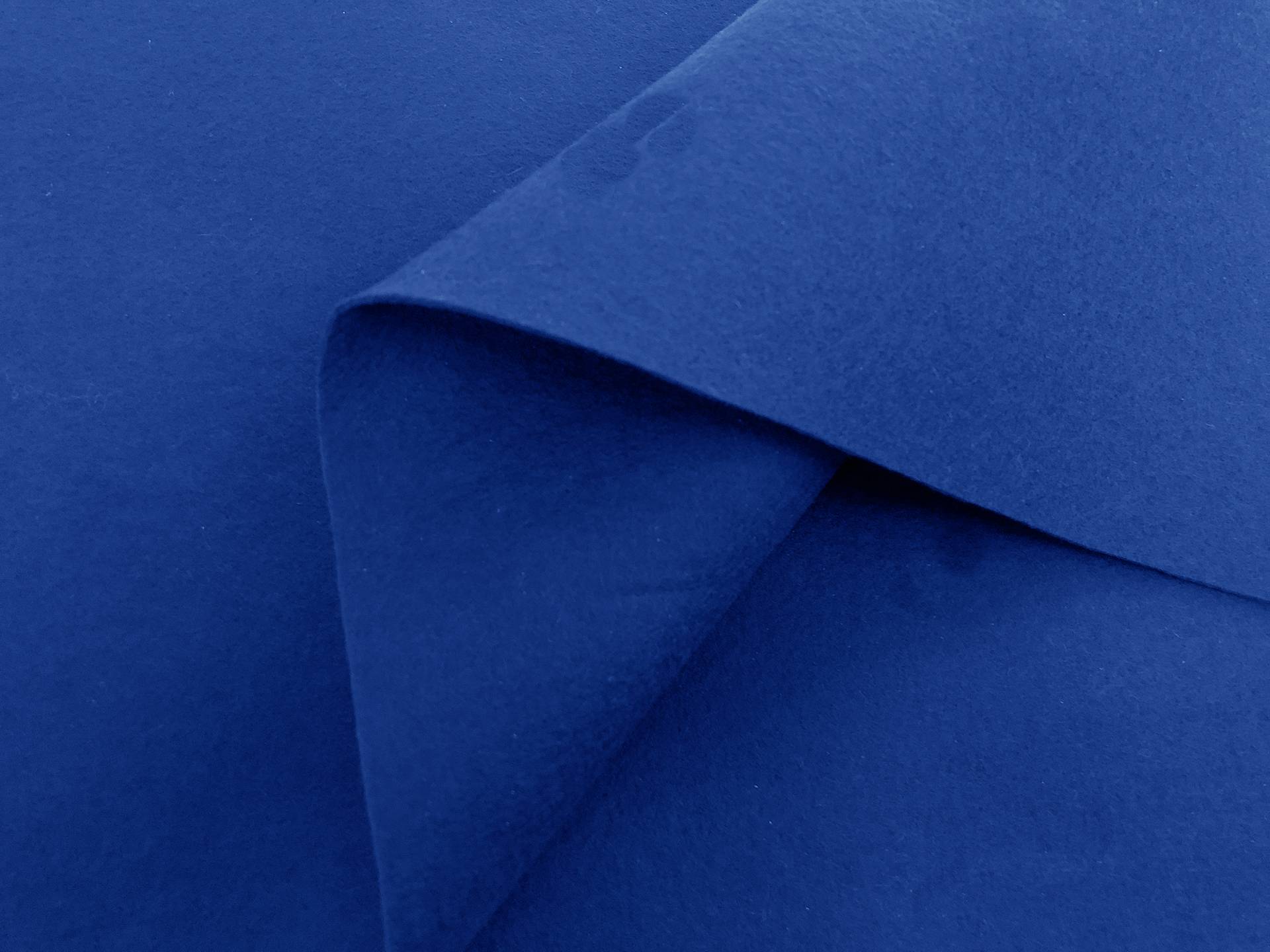 Flameproof Wool Felt 16oz. in Royal1