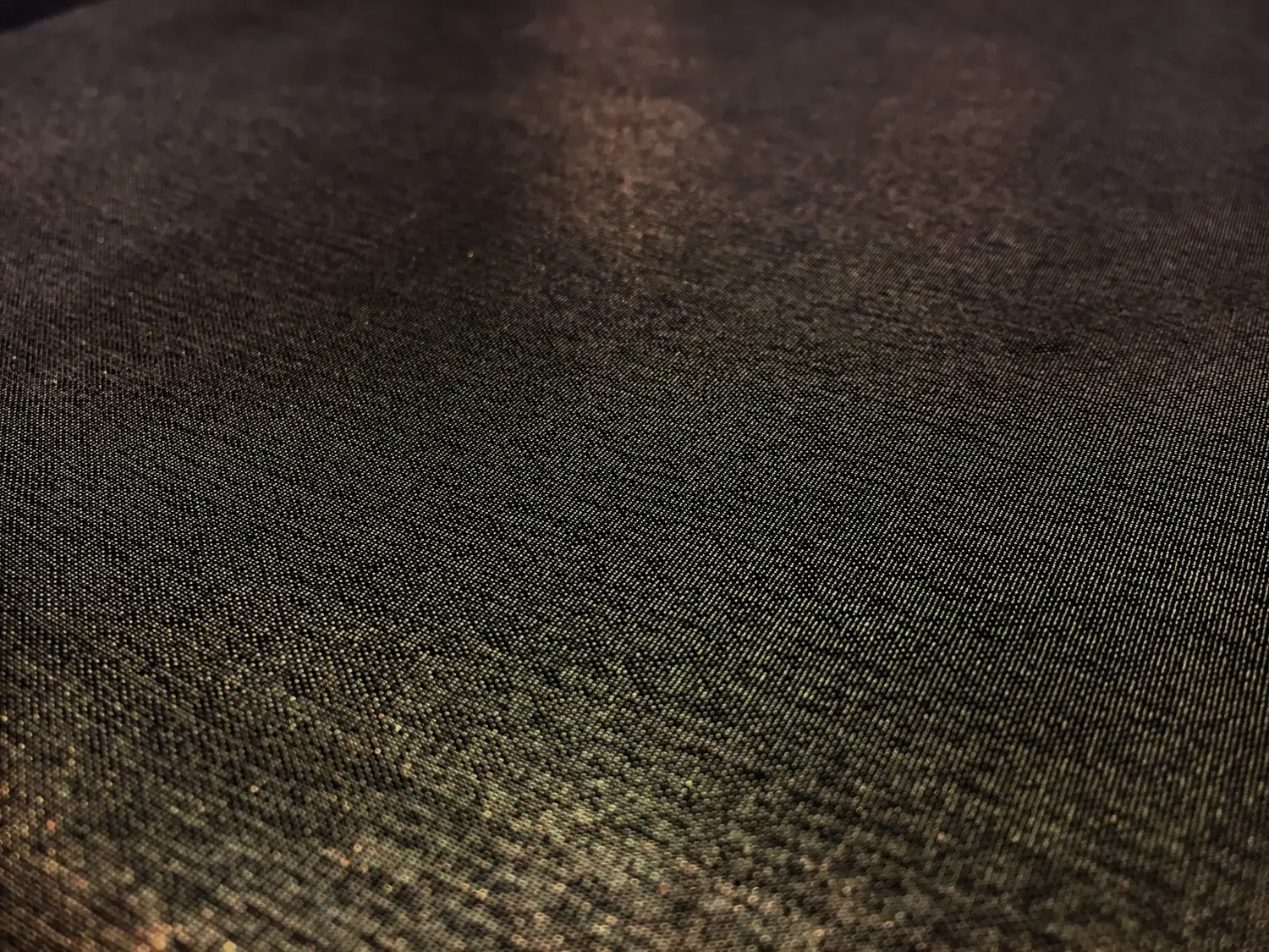 Microfiber Gold Metallic Chiffon in Espresso2