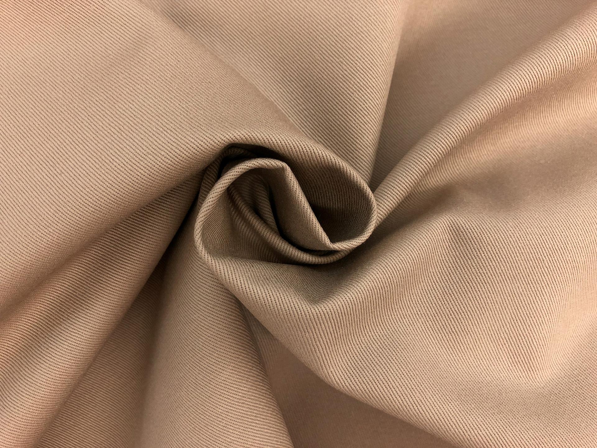 Cotton Chino Twill in Tan 1