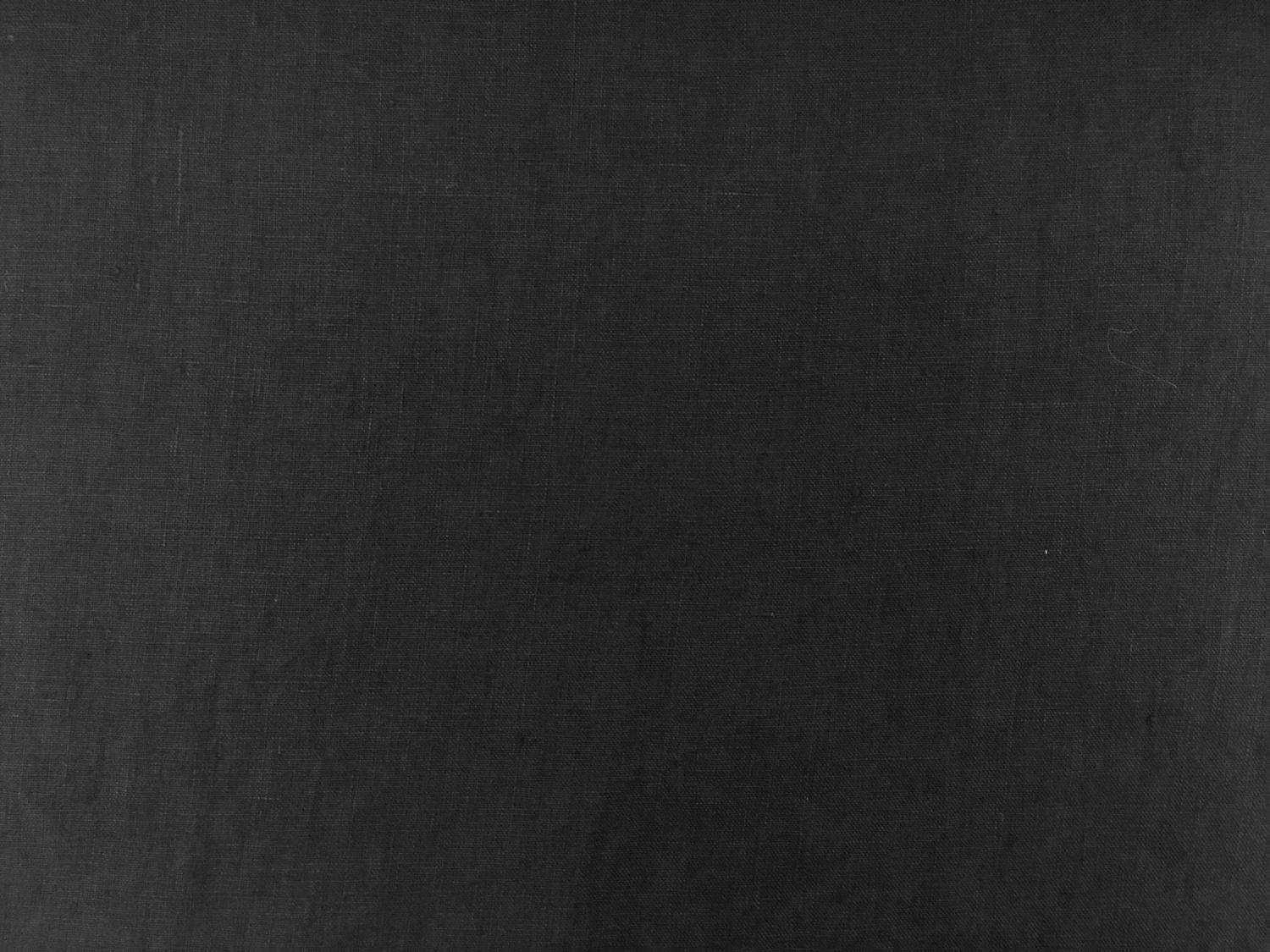 Stone Washed Linen In Black0