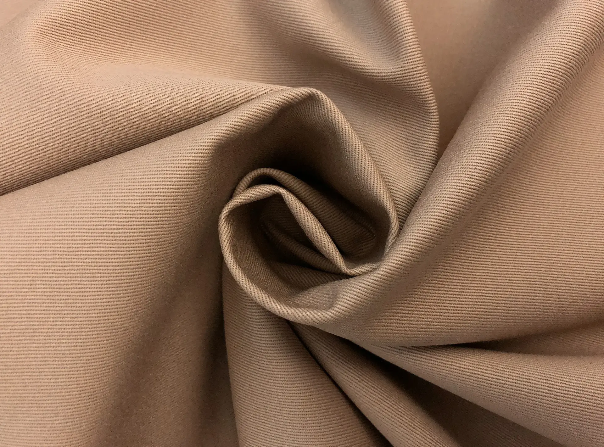 Cotton Chino Twill in Sand 1