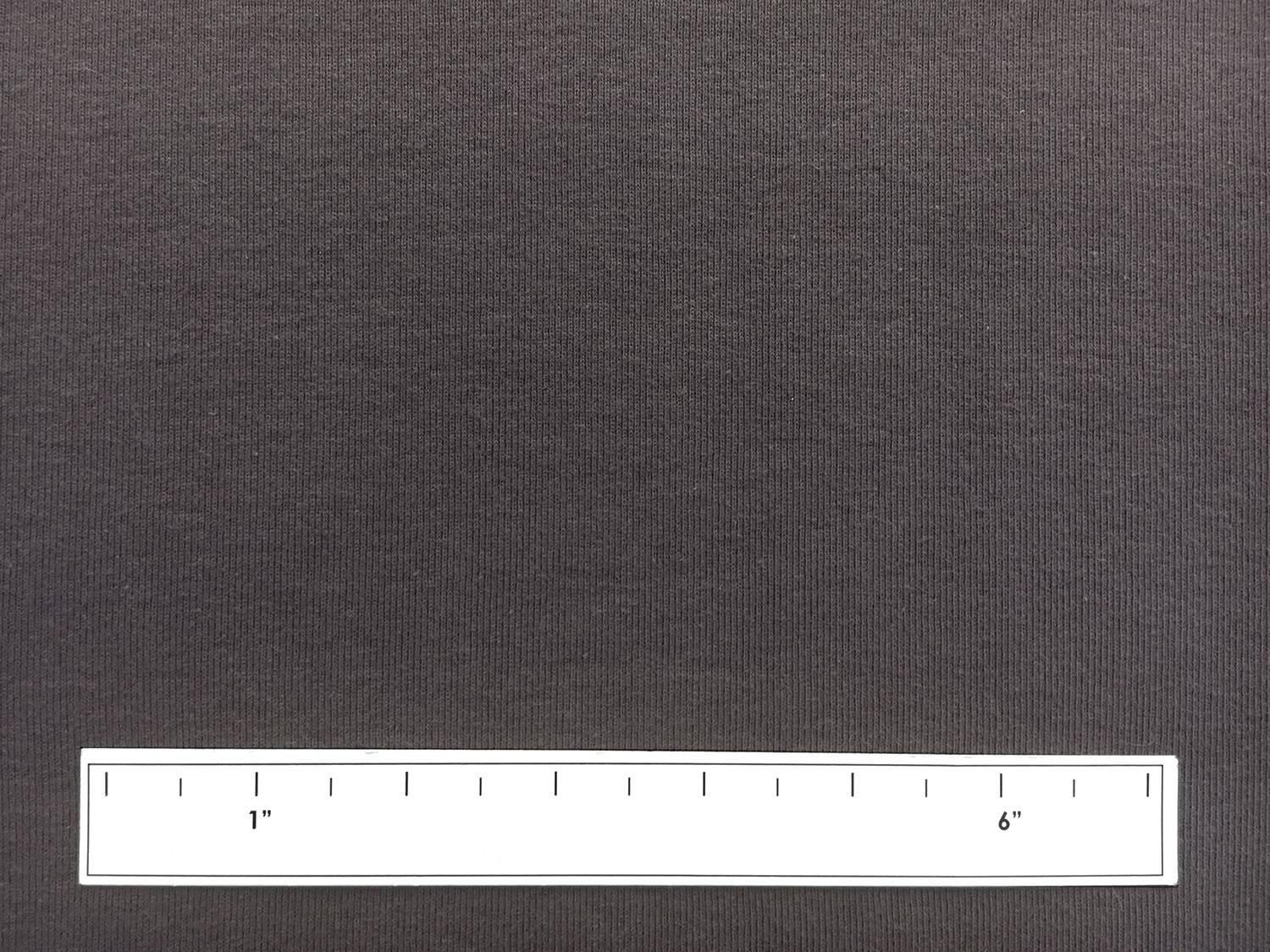 Japanese Cotton Tubular Rib Knit in Graphite2