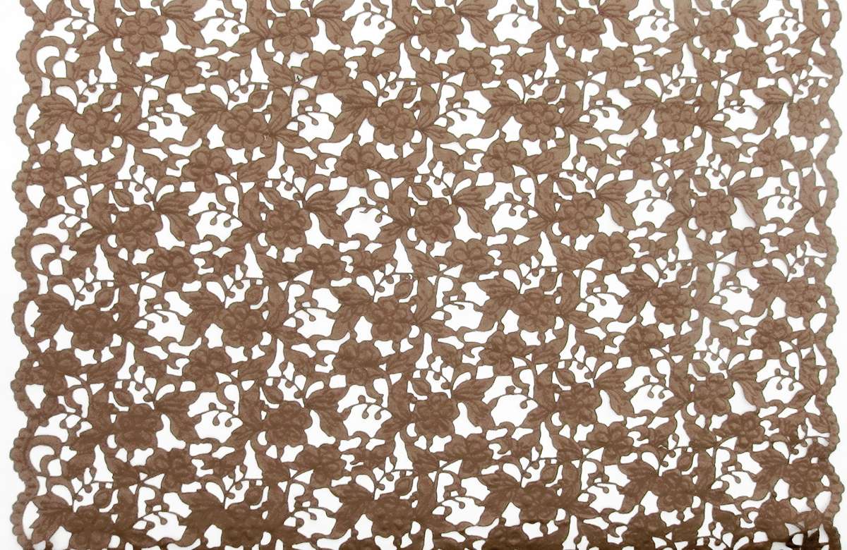 Laser Cut Corded Satin0