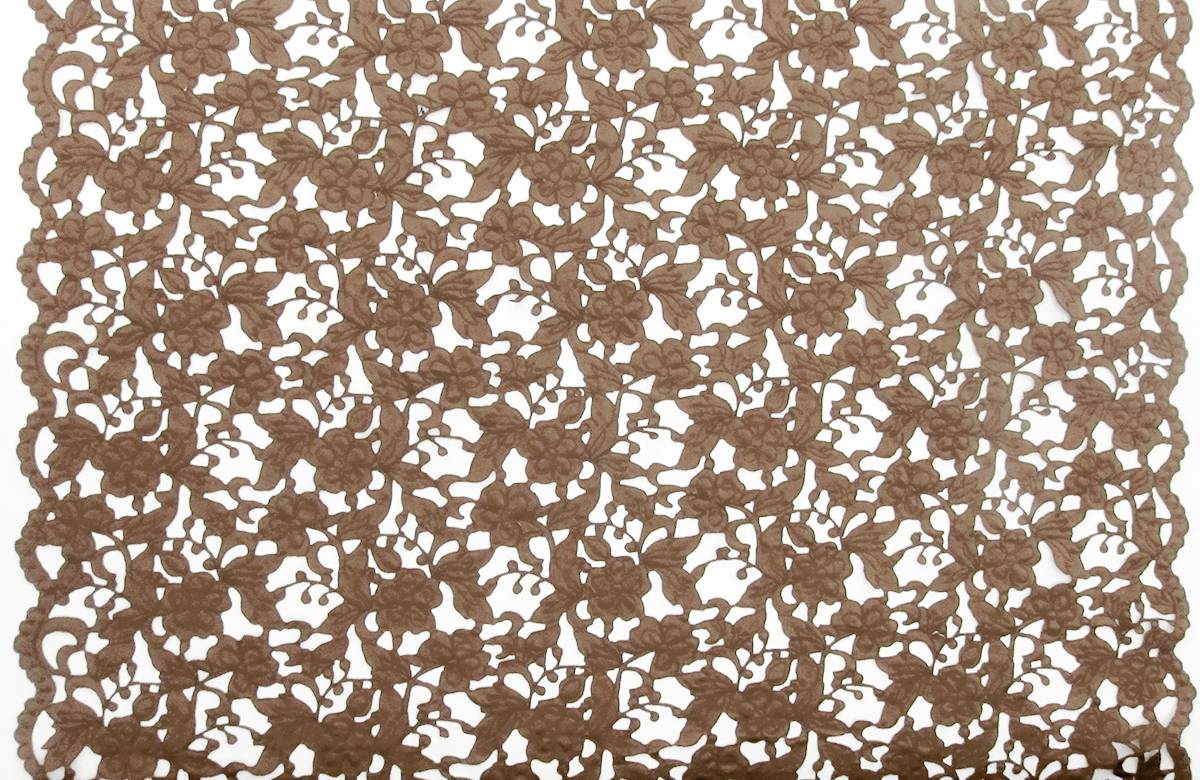 Laser Cut Corded Satin0