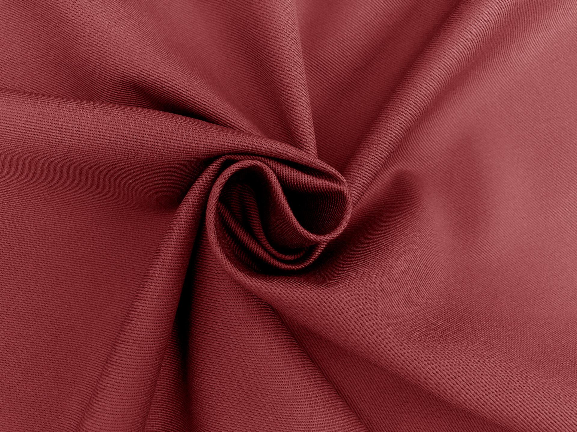 Cotton Chino Twill in Brick 1