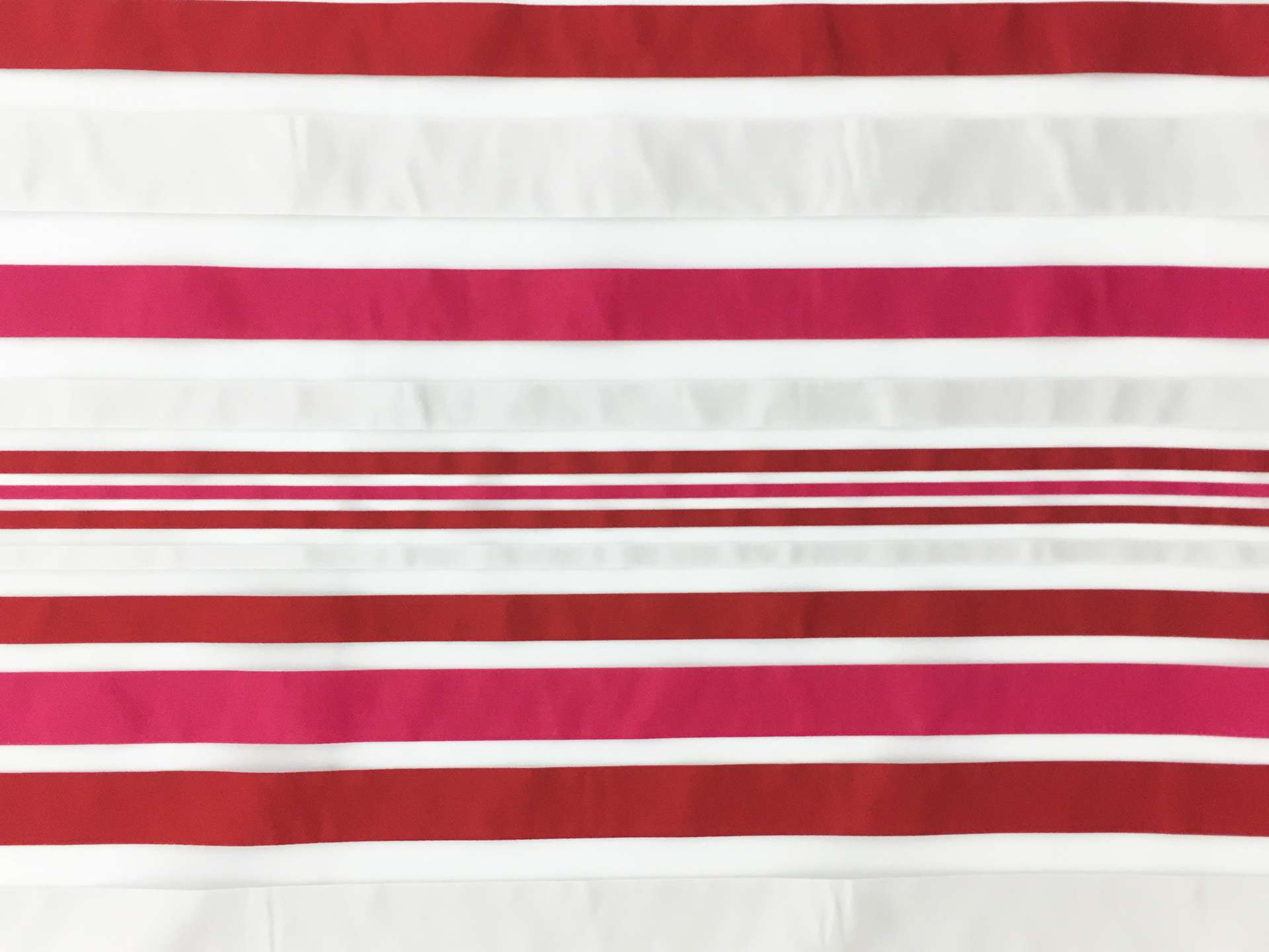 Viscose Blend Striped Organza0