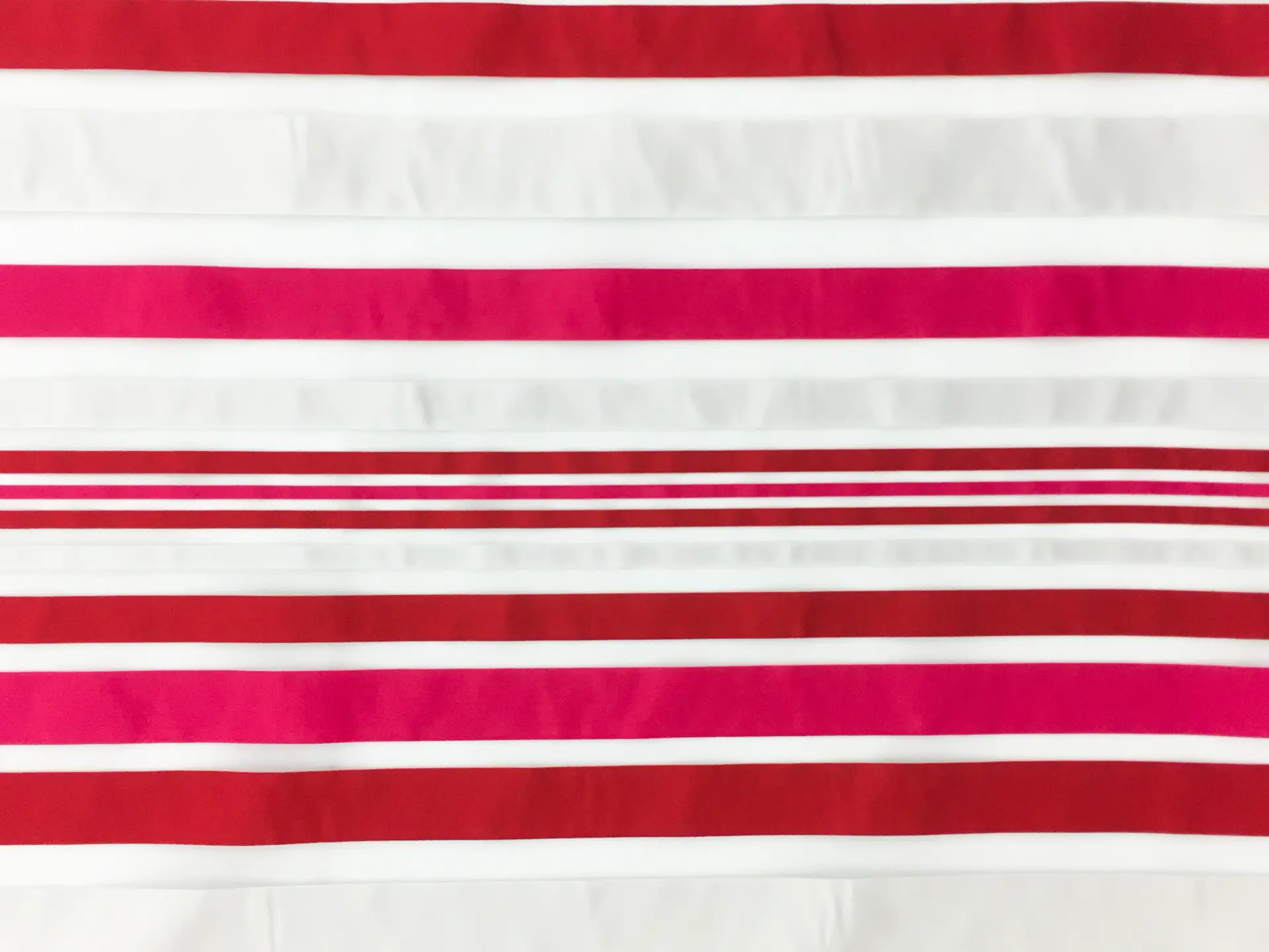 Viscose Blend Striped Organza0