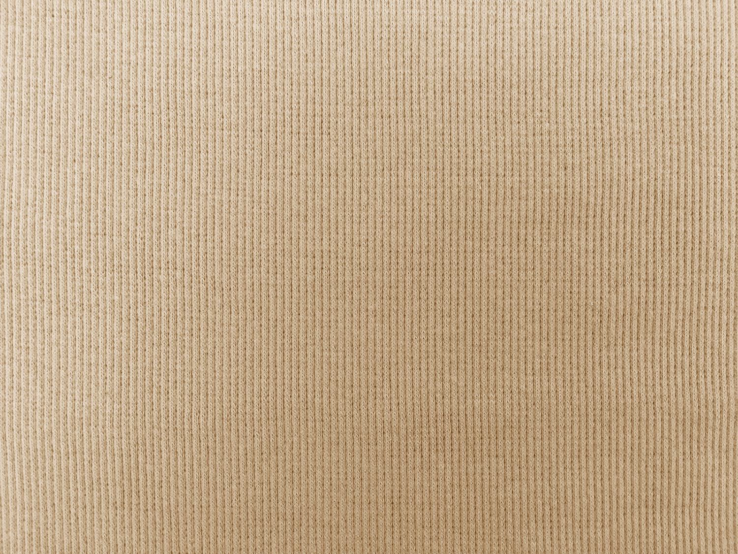 Japanese Cotton Rib Knit in Khaki