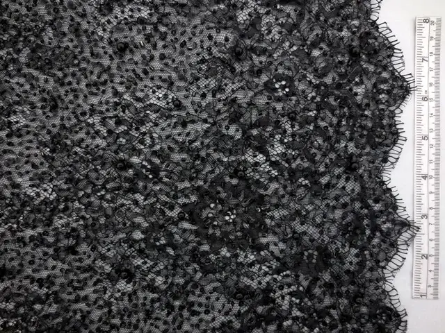 Beaded Chantilly Lace0