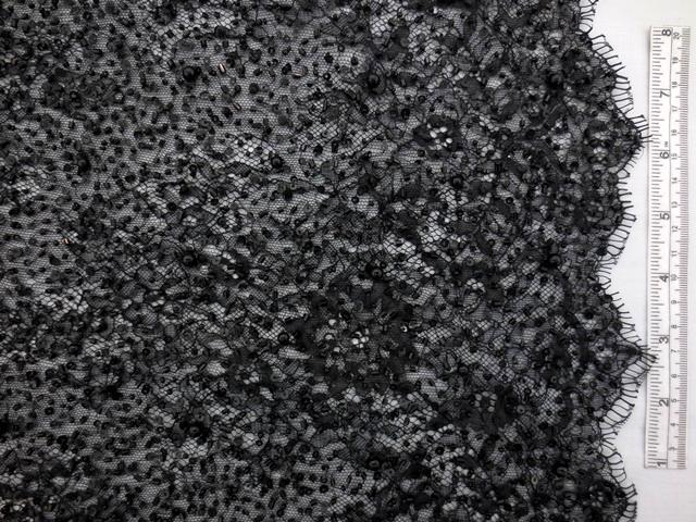 Beaded Chantilly Lace0