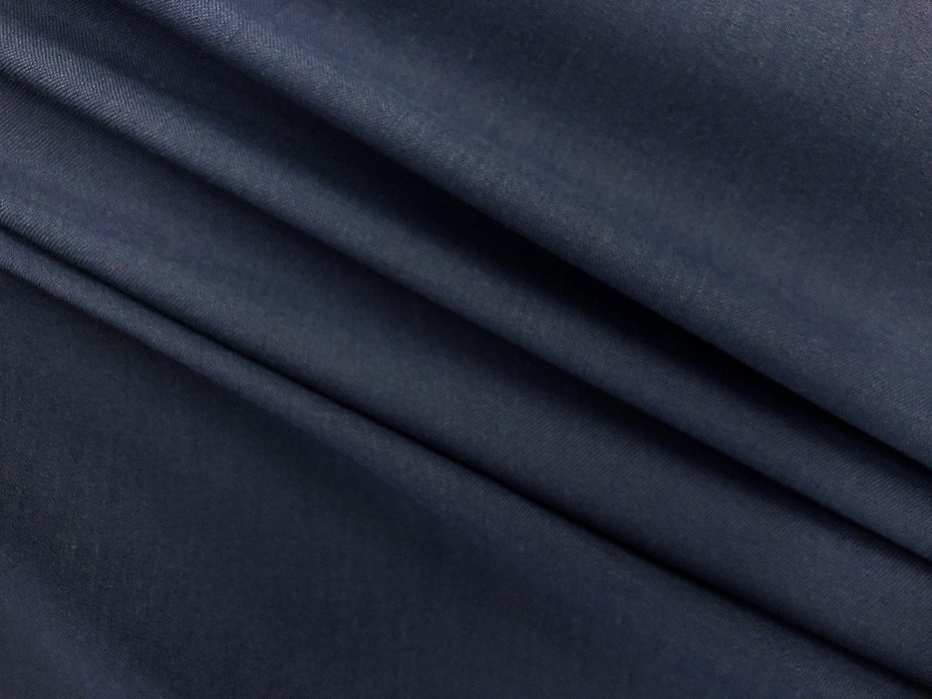 Stretch Linen Rayon Blend in Indigo2