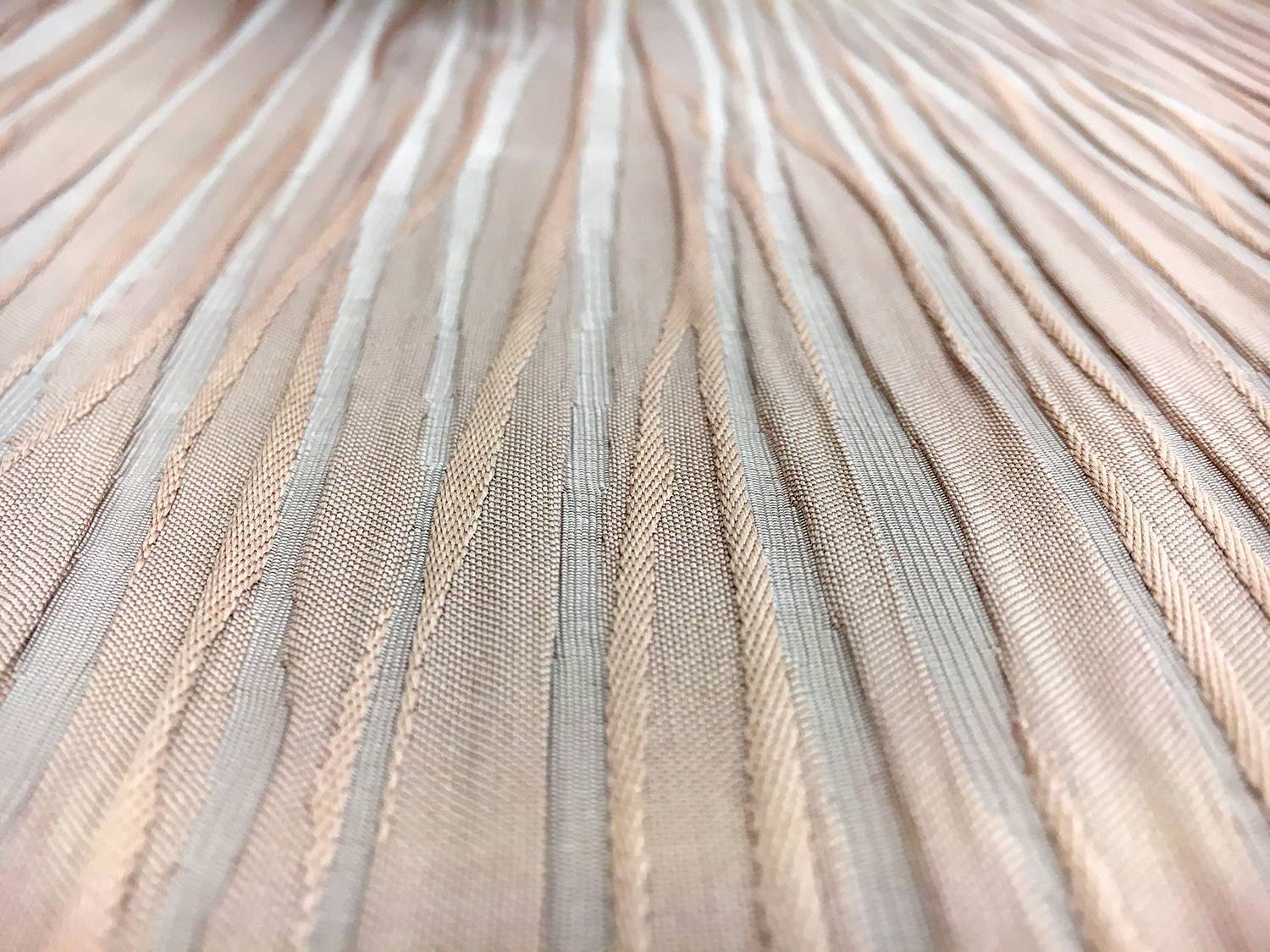 Wide Width Polyester Ripple Cloth in Sandstone0