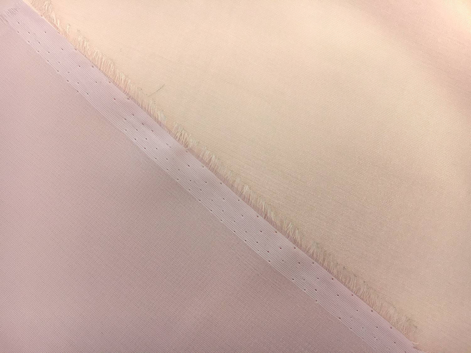 Microfiber Gold Metallic Chiffon in Pink1