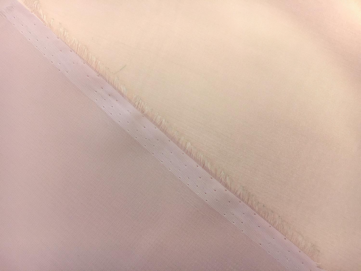 Microfiber Gold Metallic Chiffon in Pink1
