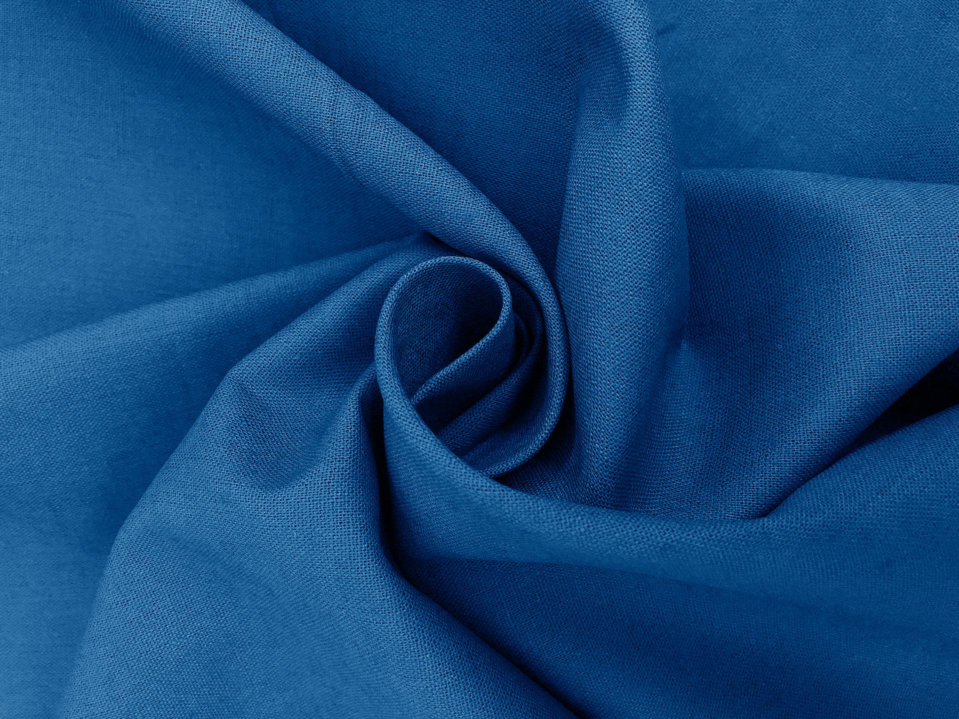 Linen Cotton Blend in Indigo1