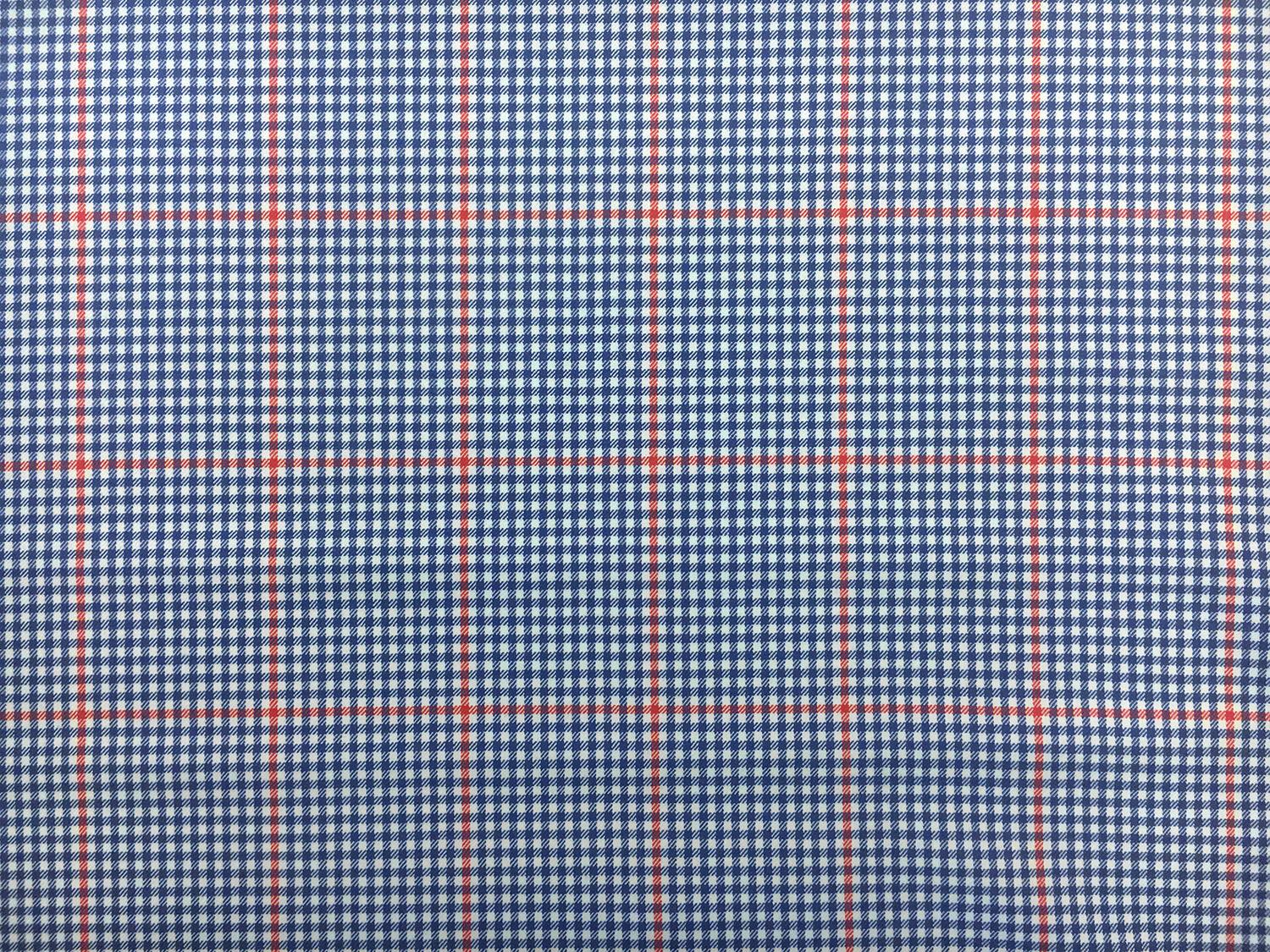 Ultralux Merino Wool Super 150s Plaid Suiting0
