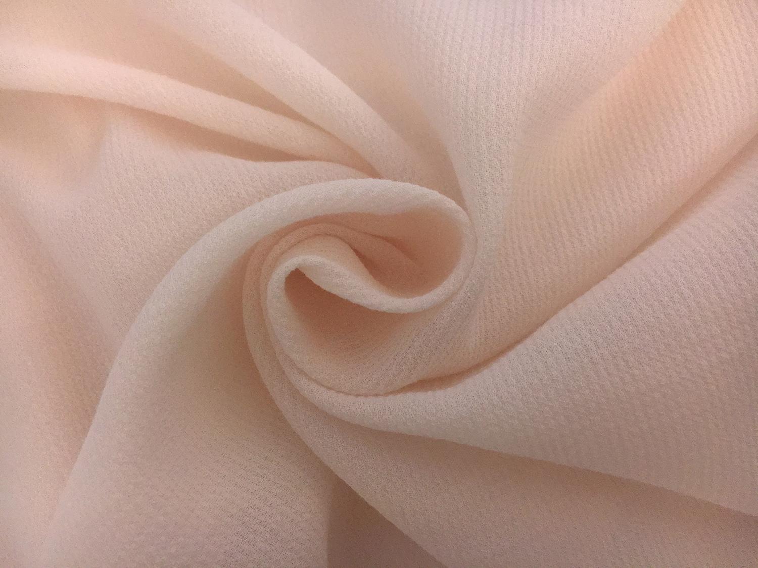 Japanese Cotton Georgette in Peach1