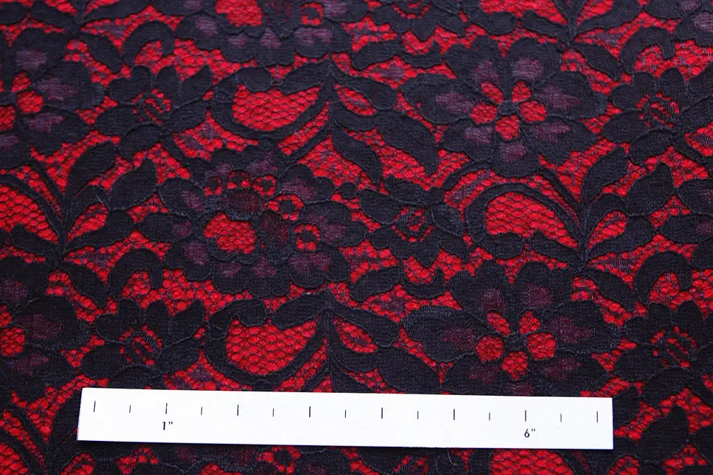 Fused Lace on Boiled Wool Blend1