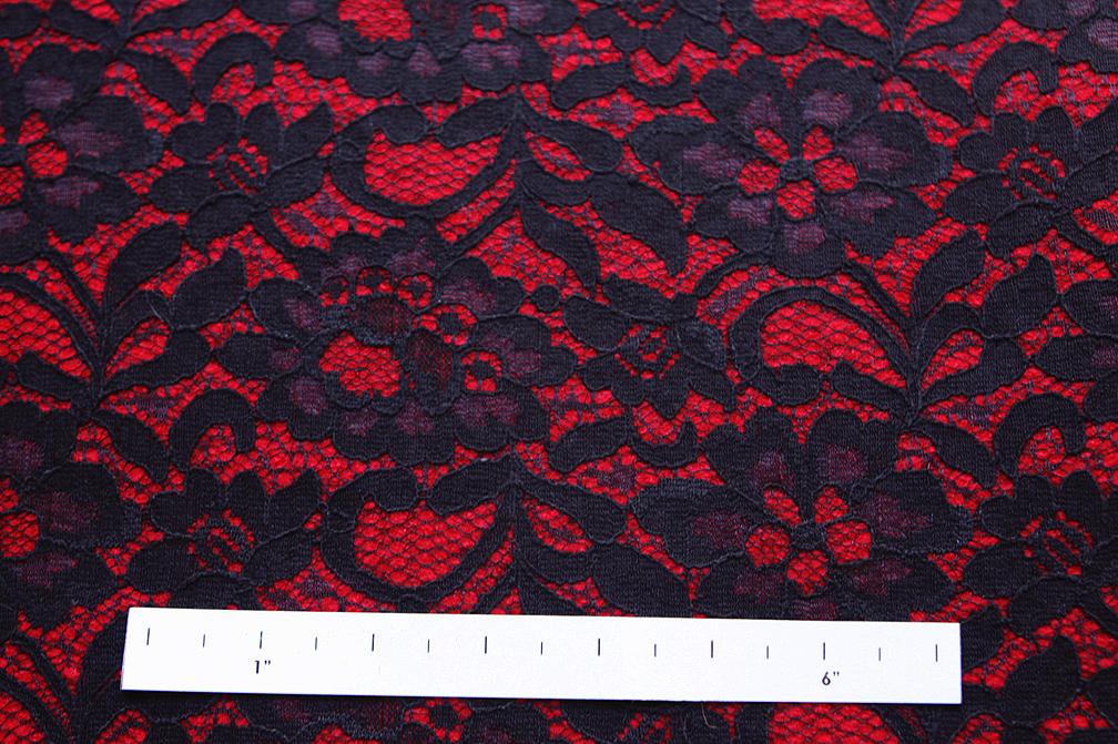 Fused Lace on Boiled Wool Blend1