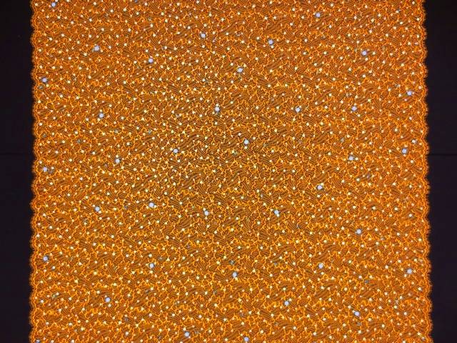 Beaded Metallic Chantilly Lace3