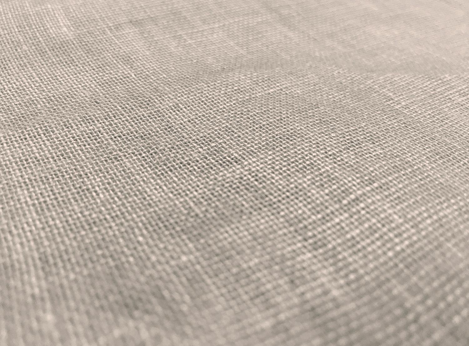 Metallic Coated Linen Mesh in Silver Glam2