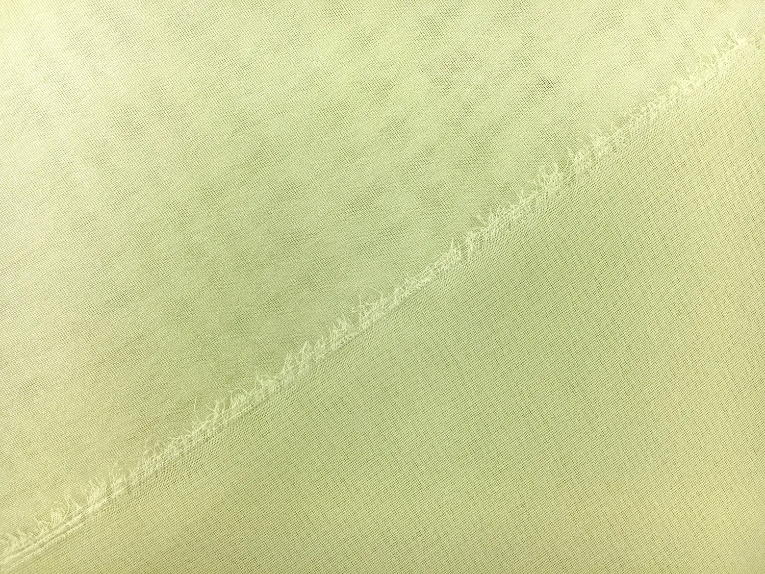 Microfiber Silver Metallic Chiffon in Light Green2