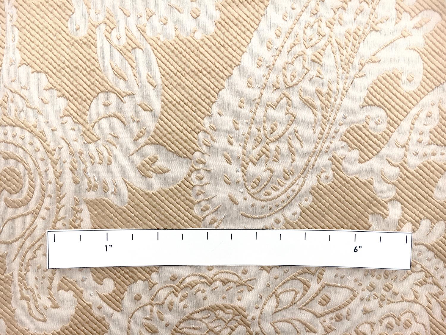 Extra Wide Doubleface Jacquard Large Paisley Pattern2