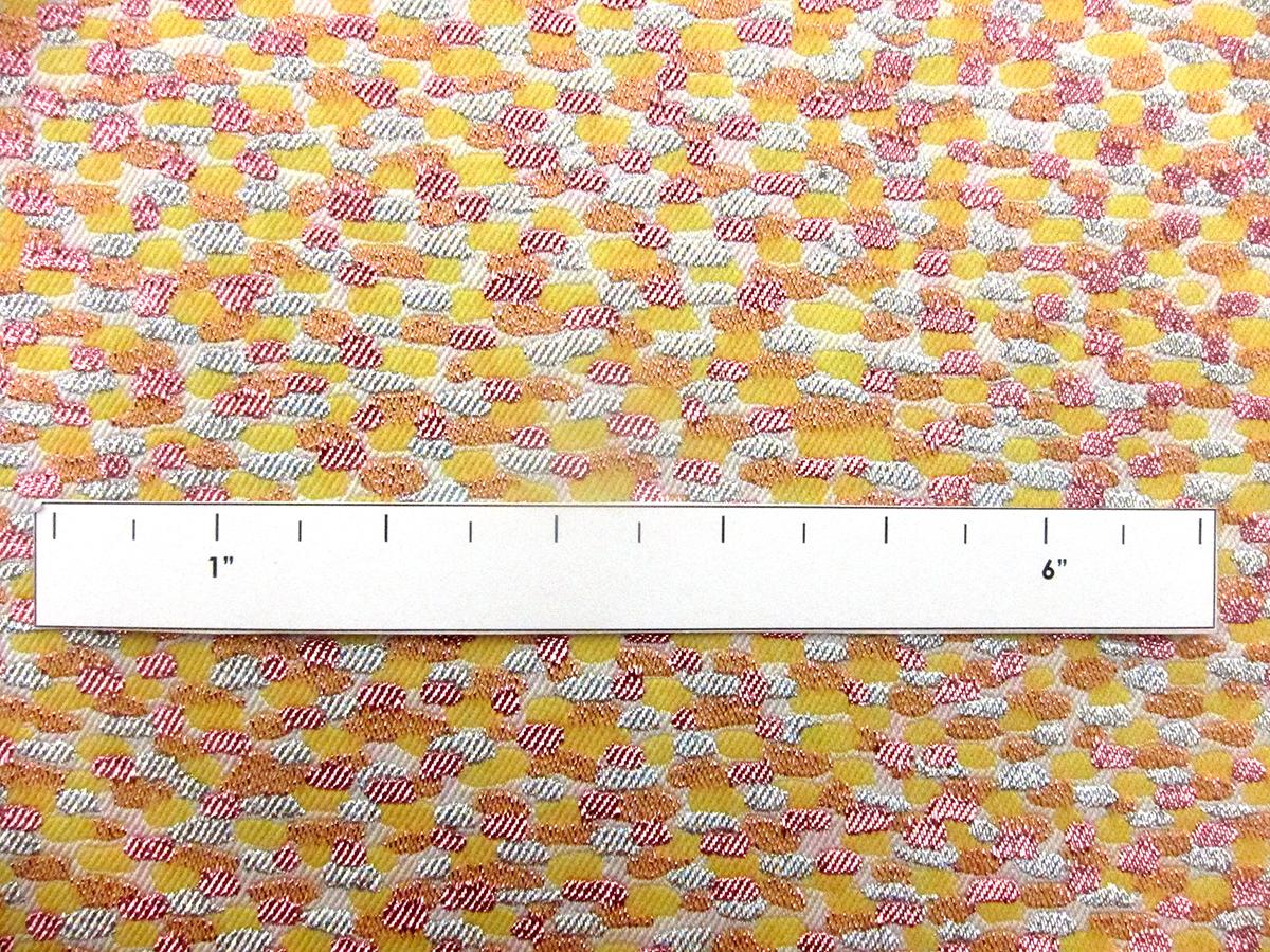 Metallic Silk Blend Jacquard2