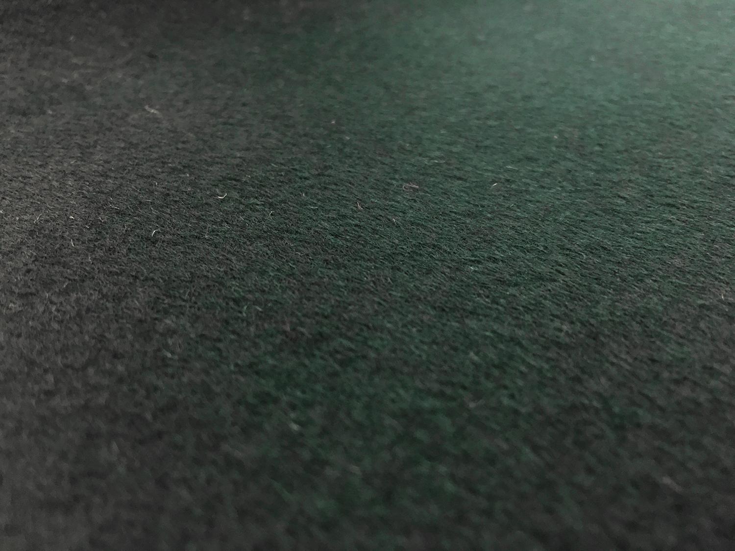 Virgin Wool Coating in Forest