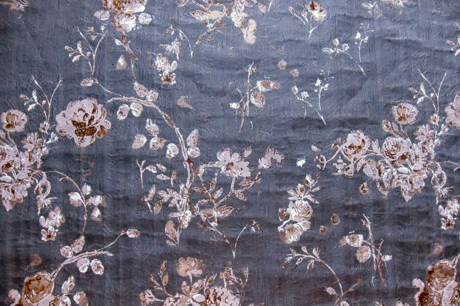 Painted Double Silk Organza0