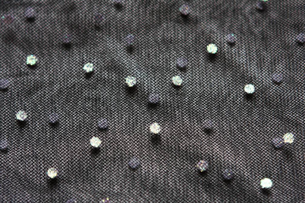 Sparkle Flocking on Tulle2