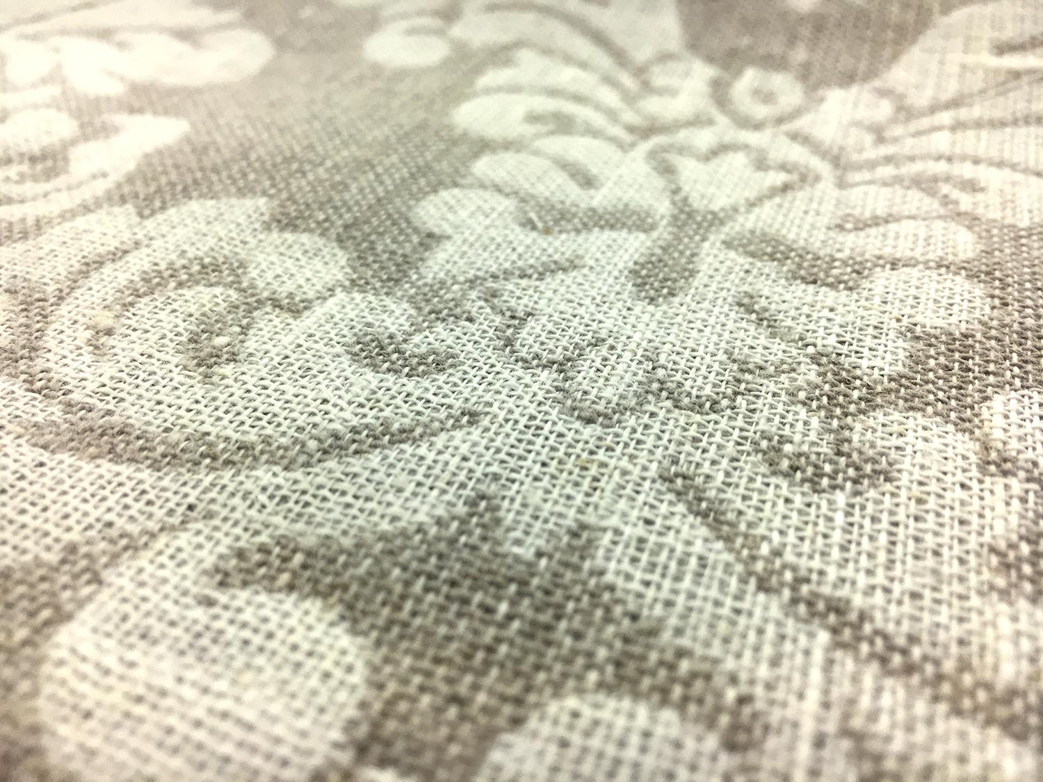 Doubleface Upholstery Linen Damask With Filigree3
