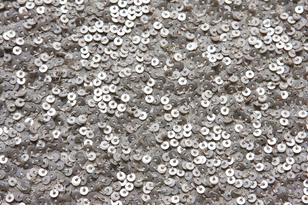 Sequins on Silk Chiffon2