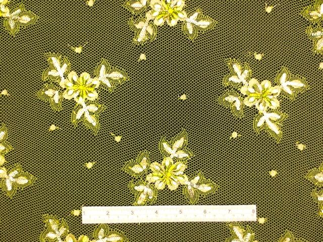 Beaded Metallic Chantilly Lace1